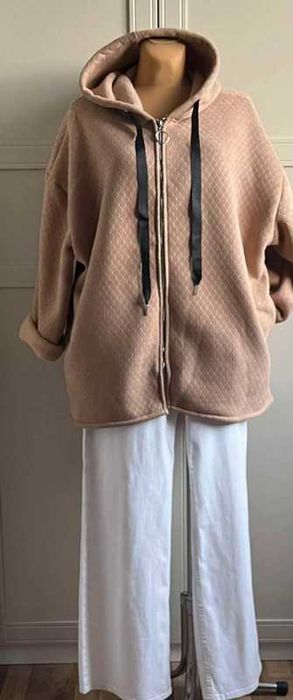 Big size Lux Luna Jesienna super kurtka Oversize