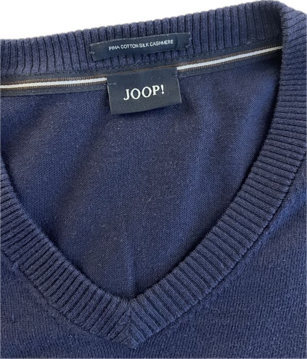 Sweter v-neck Joop kaszmir roz. M