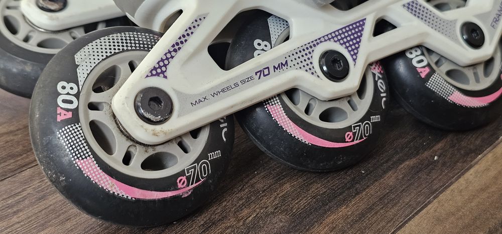 Rolki Oxelo Fit 3 29-33 dla dziewczynki