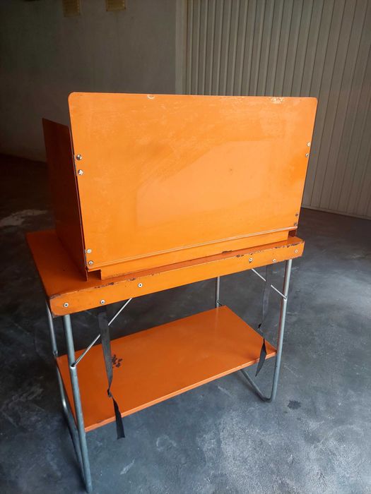 Mesa de cozinha de campismo