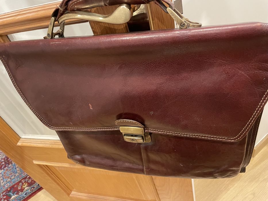 Mala executivo em pele