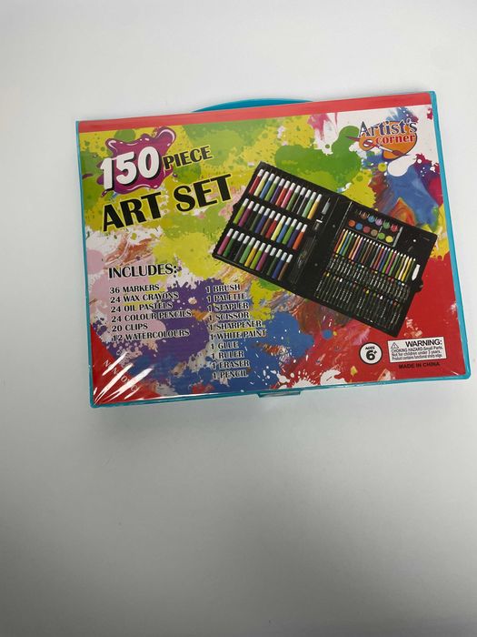 MEGA zestaw artystyczny 150 elem. w walizce idealny dla dzieci [185]