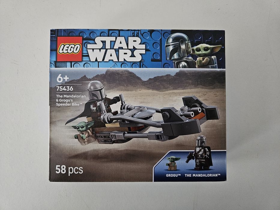 LEGO® 75436 Star Wars - Śmigacz Mandalorianina i Grogu