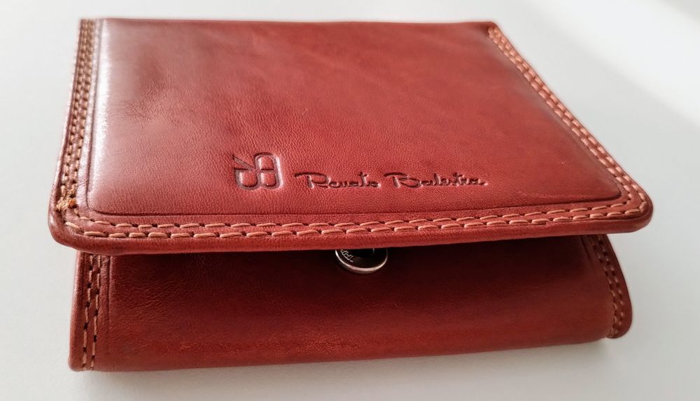 Portfel skórzany męski włoski oryginalny Renato Balestra