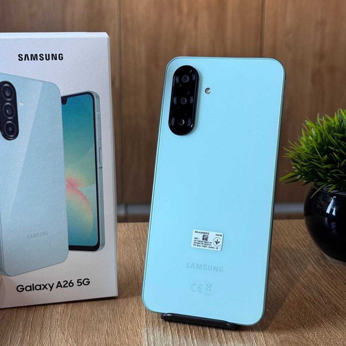 Мобільний телефон Samsung Galaxy A26 5G 8/256GB Mint Смартфон