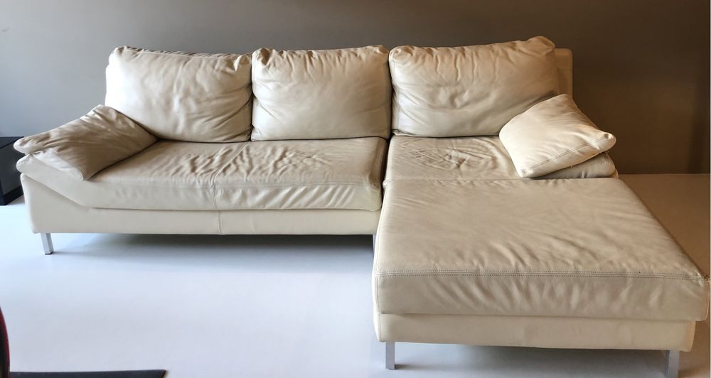 Sofa em pele como novo