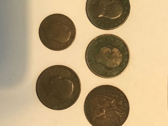 Moedas Reis antigas