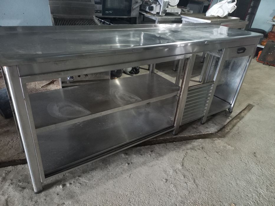 Bancada inox 2.20 X 0.50