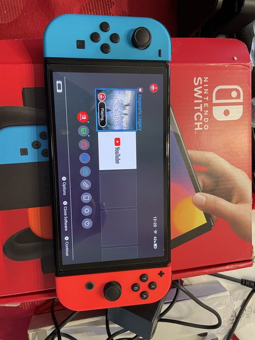 Nintendo switch oled  plus gra