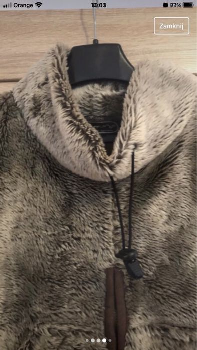 Kamizelka futrzana r S komodo