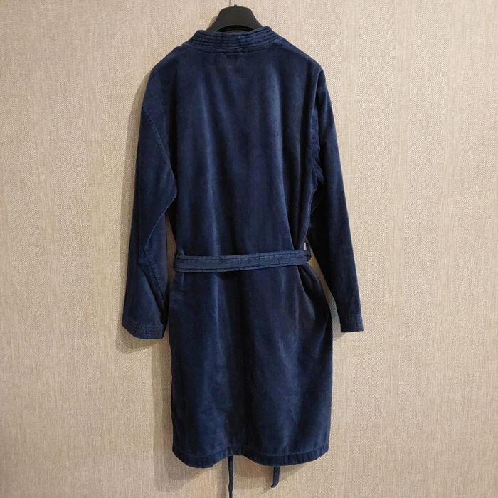 Практически новый мужской махровый халат HUBER