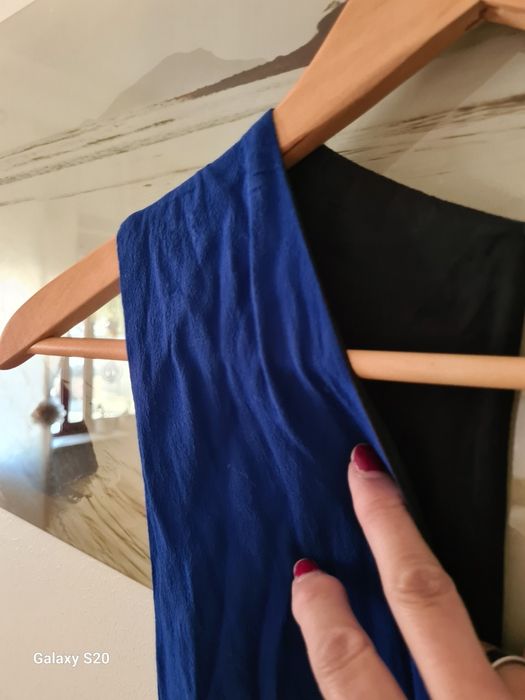 Macacão azul marca Zara