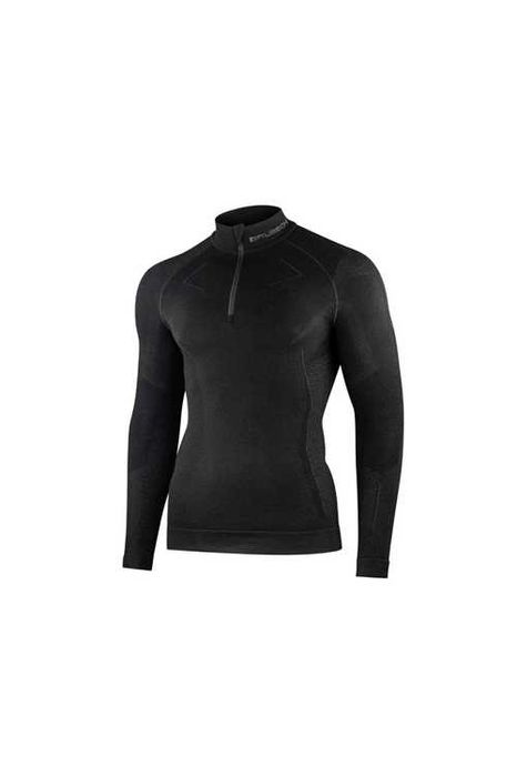Koszulka męska Brubeck EXTREME MERINO WOOL ZIP