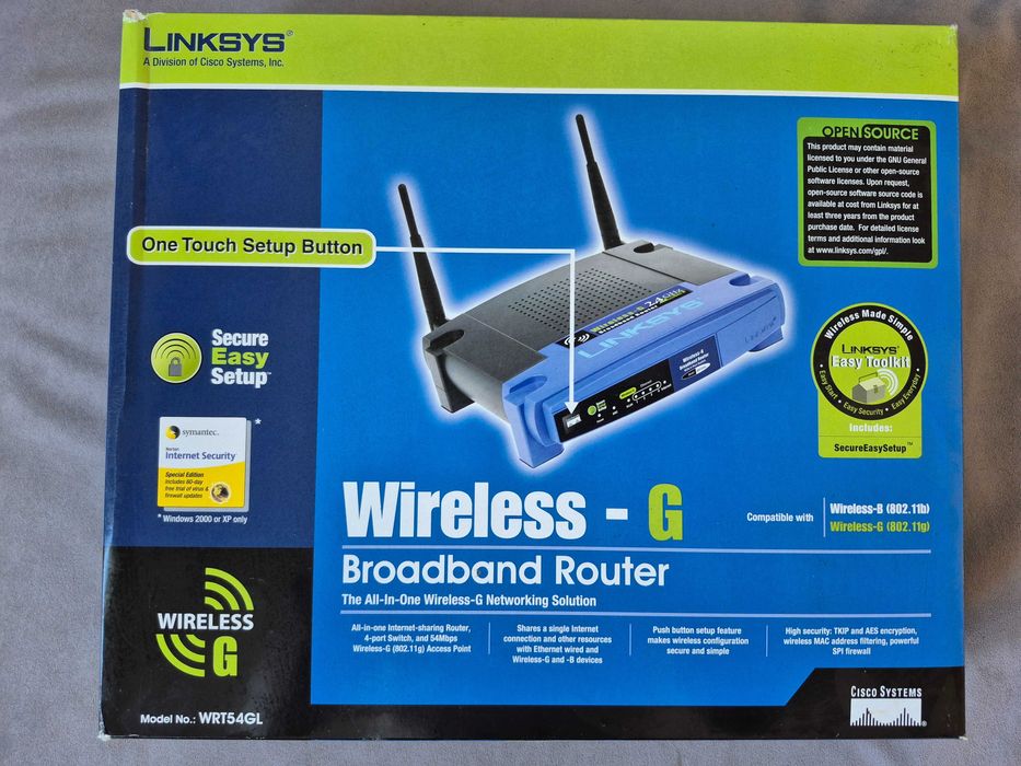 Router Linksys WRT54GL