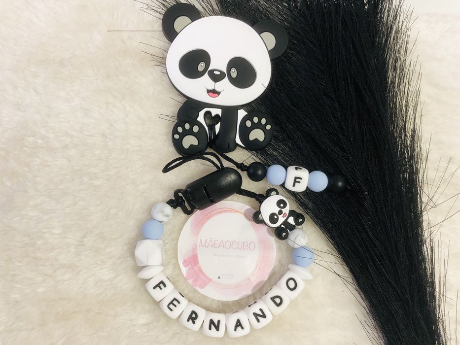 Prendedores de Silicone com Mordedor