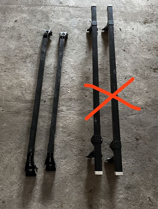 Поперечки, рейлінги універсальні. Кріплення велосипедів на авто