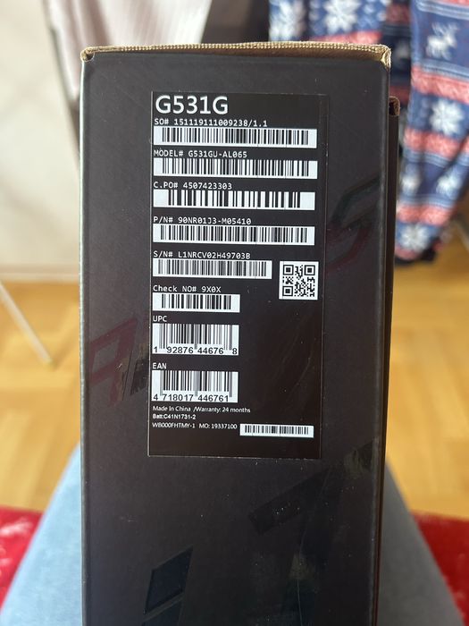 ASUS ROG Strix G G531GU i7-9750H GTX 1660 Ti 16GB