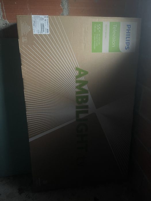 Smart TV Philips Ambilight 55" 4K (55PUS8009/12) – Como Nova (Com Garantia!)