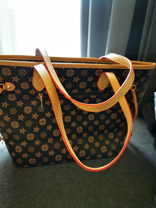 Elegancka torebka shopper w stylu Louis Vuitton – nowa