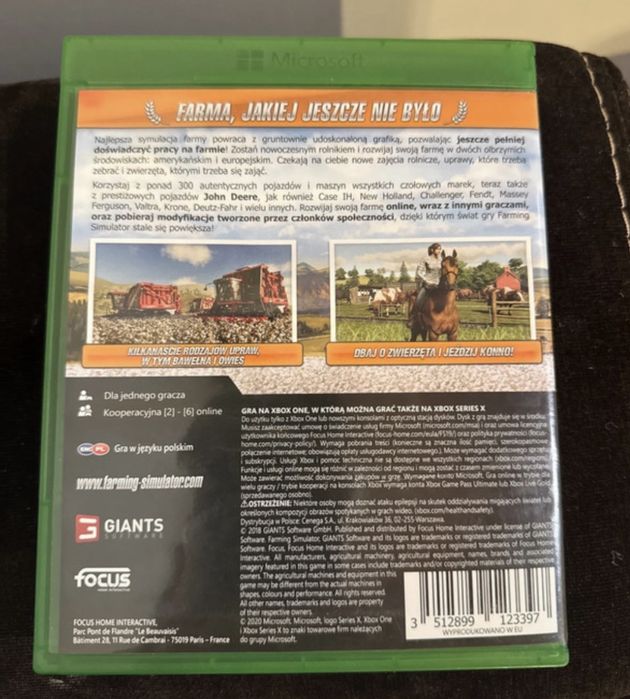 Farming Simulator 19 PL xbox series