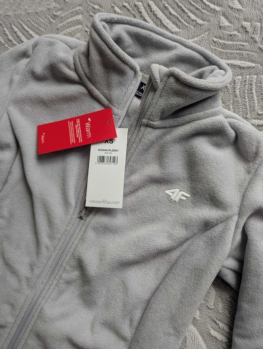 Nowy polar bluza 4F szary XS