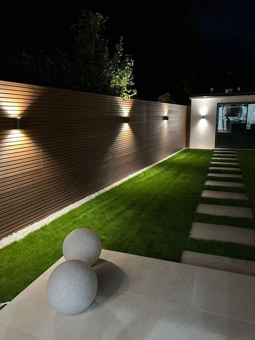 Lamele kompozytowe Deska kompozytowa fasadowa elewacyjna lamelowa 3D