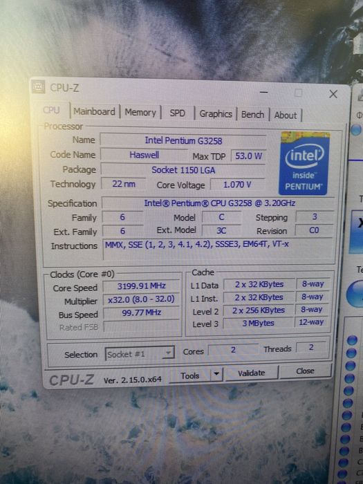 ПК CoolMaster Intel Pentium G3258/16GB DDR3/250SSD/HD Graphics