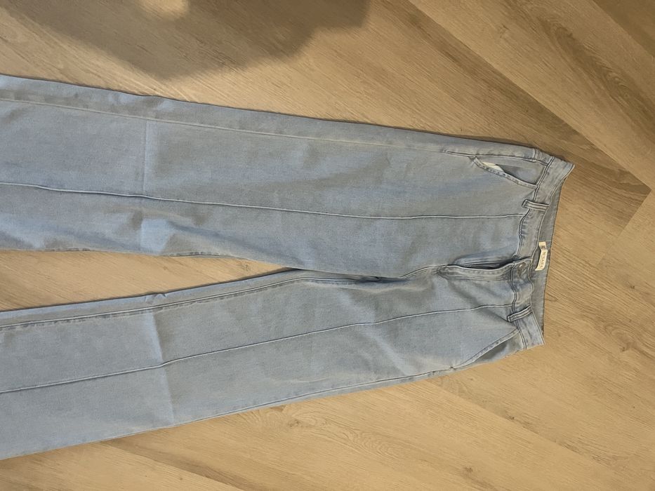 Szerokie spodnie wyszczuplajace