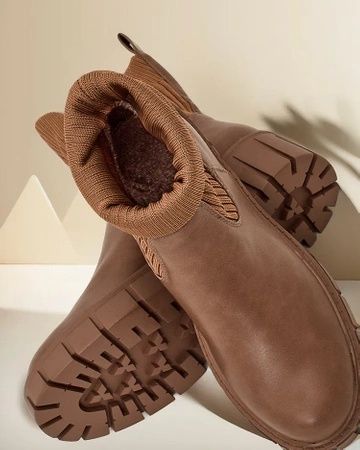 36 37 38 botki 39 40 41 z elastyczną cholewką skarpetą wsuwane ocieplo