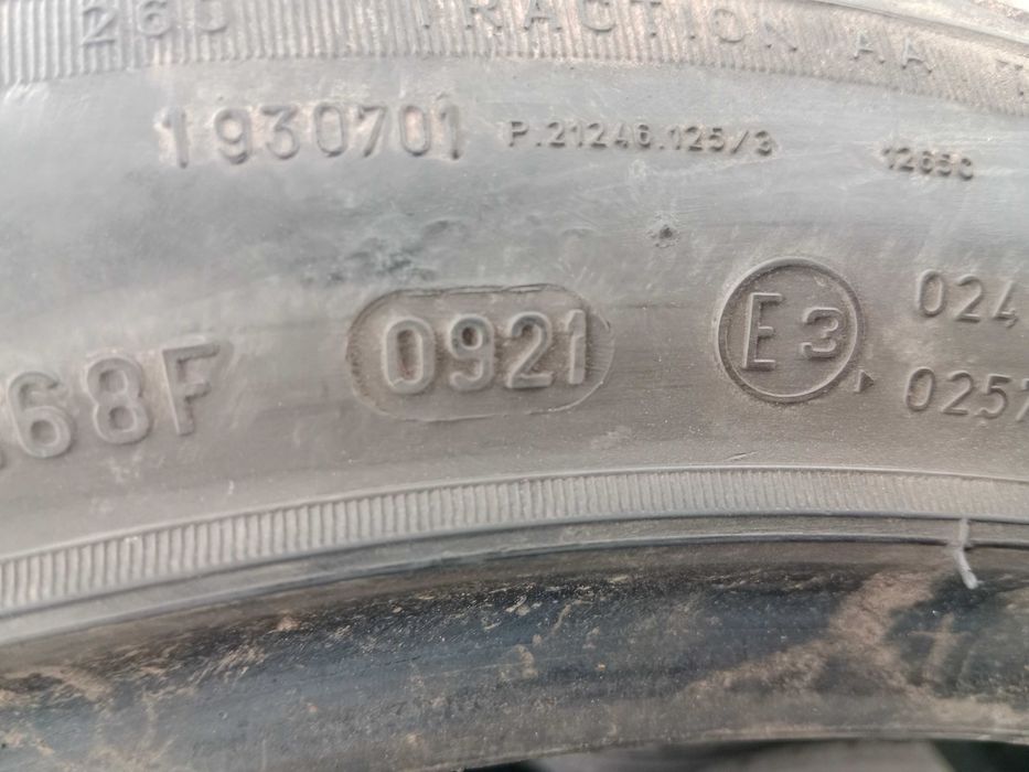 Opona używana 225/45R17 Pirelli P7 1szt.