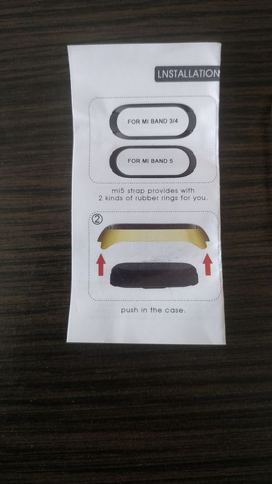 Новые ремешки Mi band