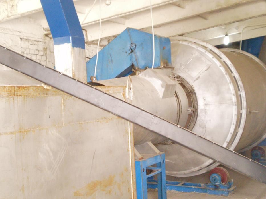 Сушка для тирси АВМ 065 барабанна під брикети або пелети, гранули