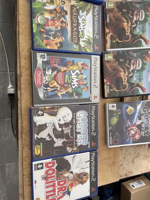 Jogos PlayStation 2 e Wii