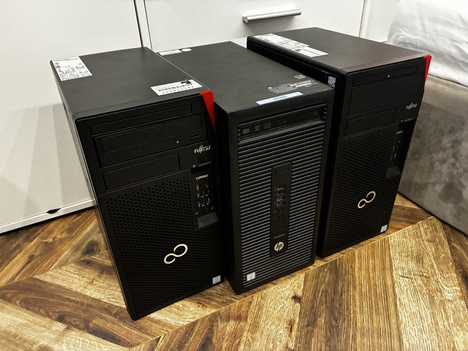 Zestaw 3 komputerow stacjonarnych - Intel Core i5, 16gb ddr4