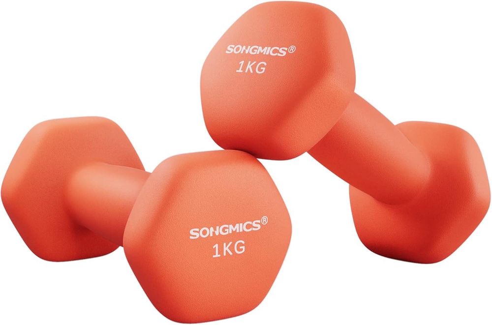 Hantle sześciokątne fitness 2 szt.