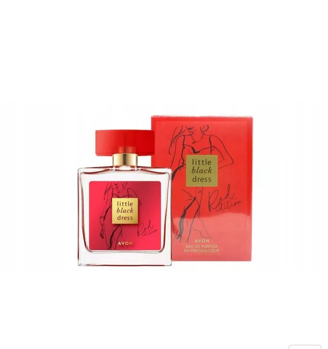 Avon Little Black Dres Red