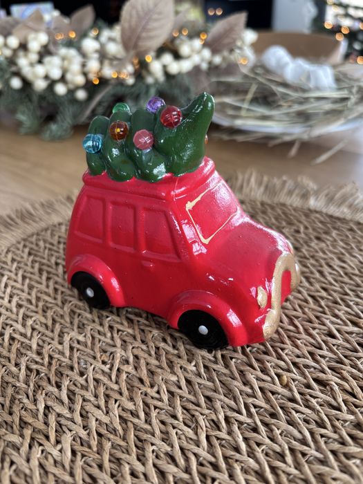 Ozdoba/figurka świąteczna autko