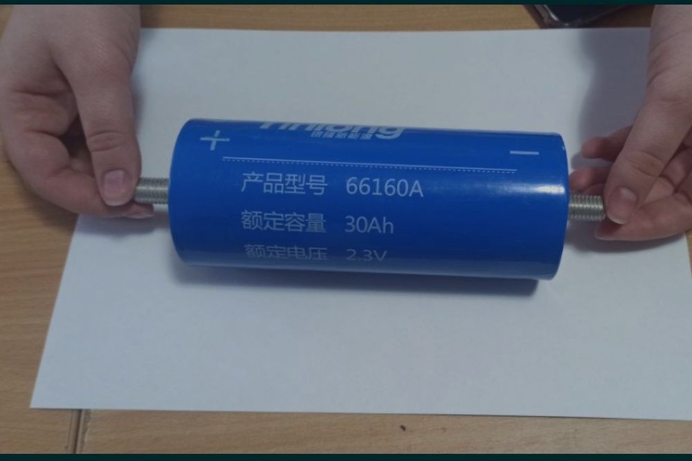 Акумулятор літій титанат LiTo LTO 2.3V 30Ah 160*66мм 25000 циклів