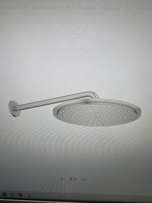 Deszczownica Grohe Rainshower Cosmopolitan 310 stal nierdzewna