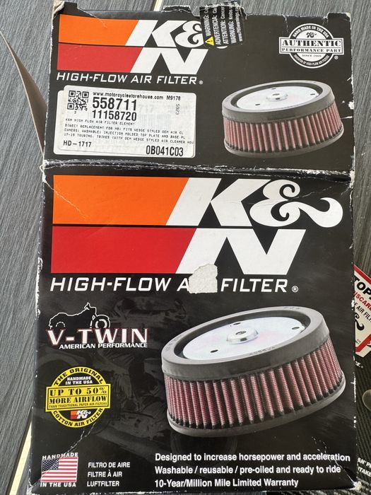 Filto K&N Harley V-Twin