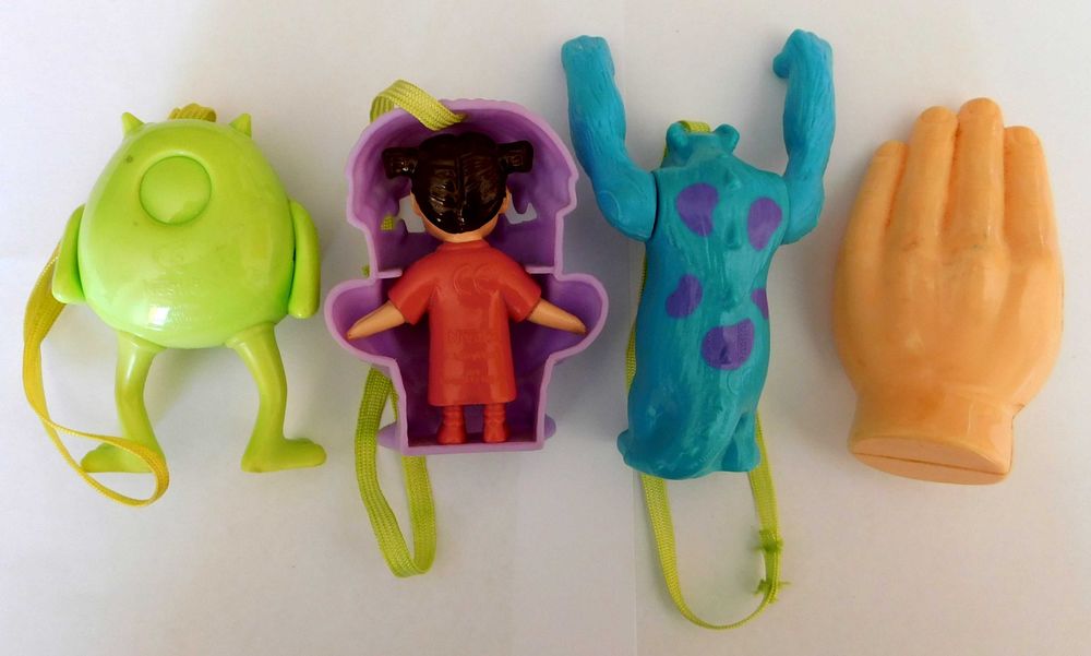 Conjunto de figuras brinde Monster & Co.