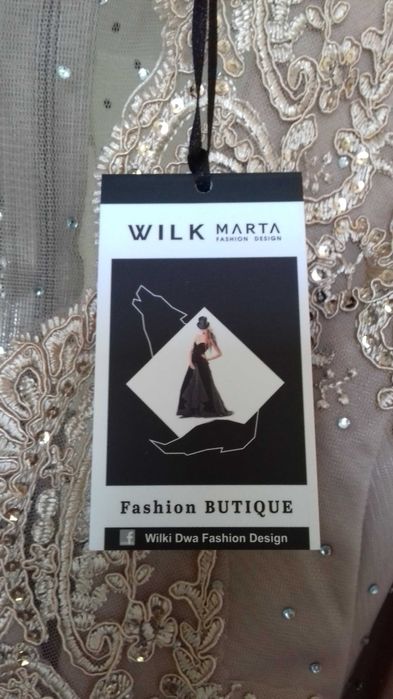 Suknia weselna .