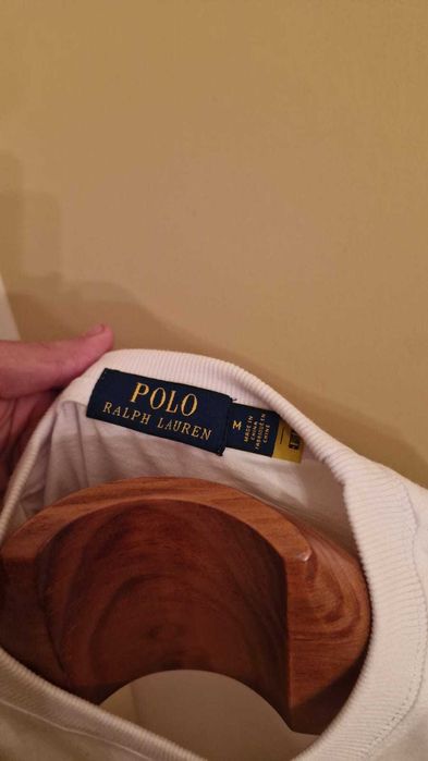 T-shirt branca Polo Ralph Lauren