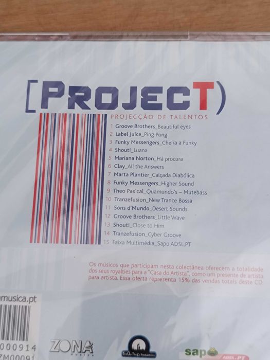 4 CDs música Portuguesa