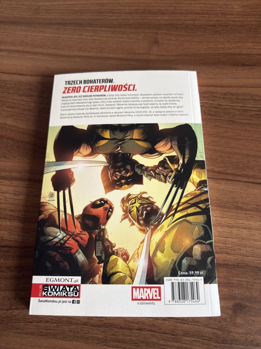 Komiks Wolverine. Przeznaczenie X. Tom I