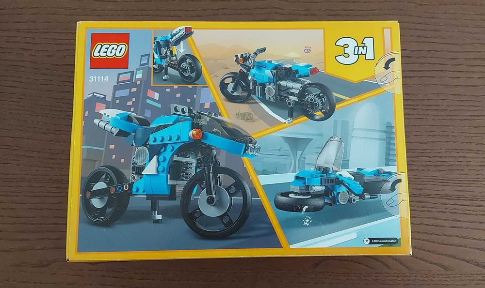 Lego Creator 8+  Mota - NOVO