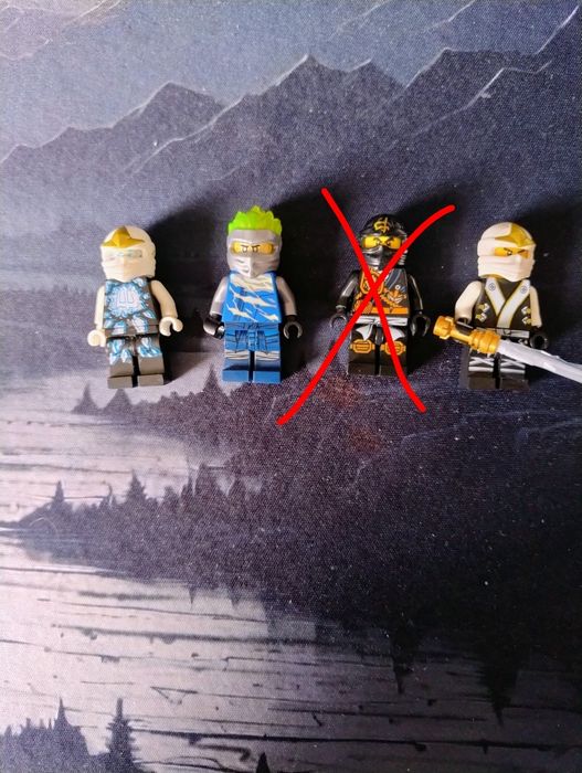 LEGO ninjago figurki