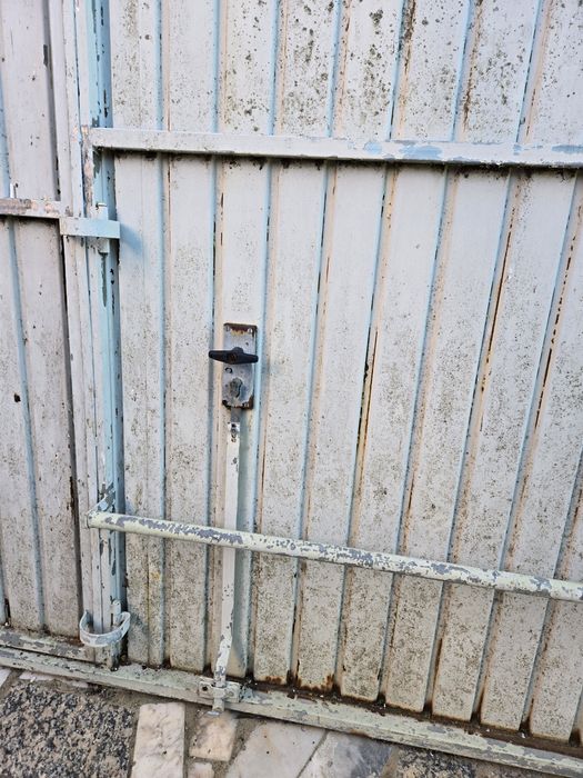 Portão garagem usado