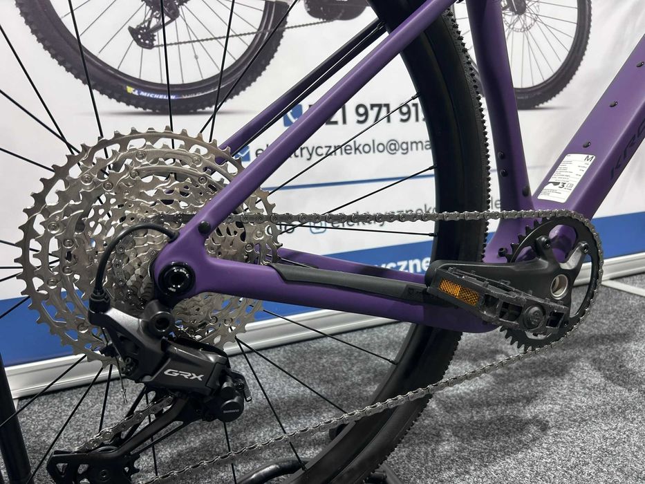 Rower Gravel Kross ADV 1.0 Fioletowy Raty 0%