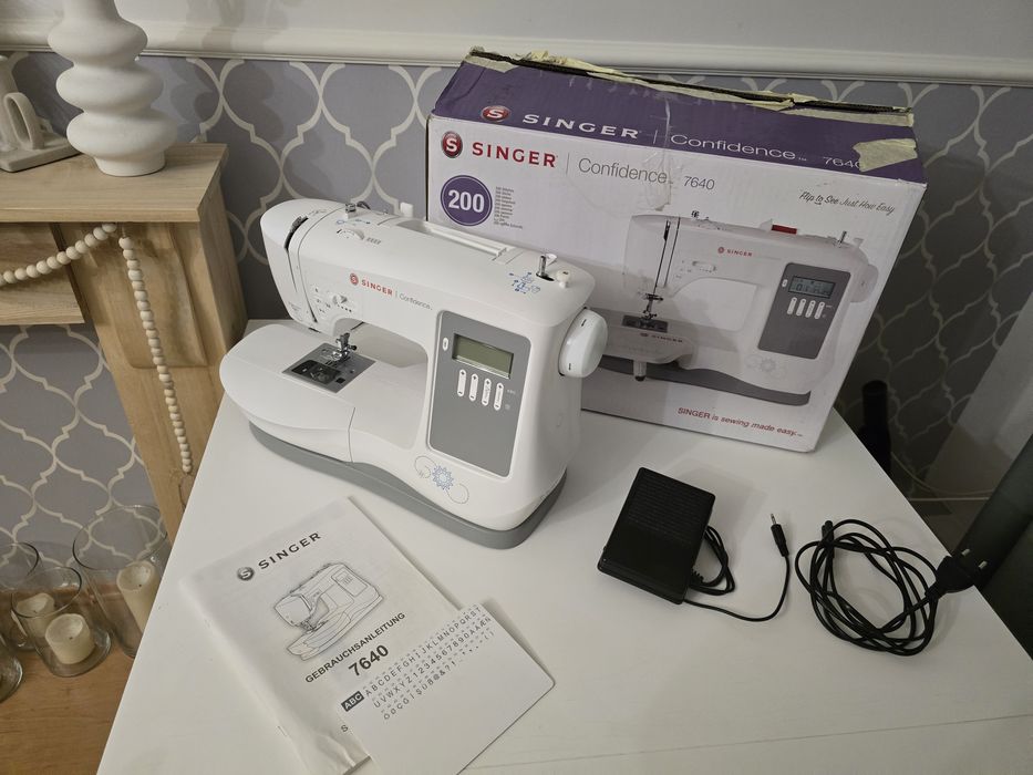 Jak NOWA maszyna do szycia Singer Confidence 7640